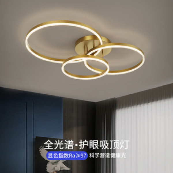 Modern light luxury living room bedroom lights, new modern minimalist dining room study ceiling lights, Nordic hall lighting fixtures for home use