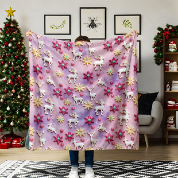 2025 Cross border Foreign Trade Hanging Cloth Christmas Celebration Plant Hanging Decoration Explosive Home Hanging Cloth Decoration Background Wall Tapestry