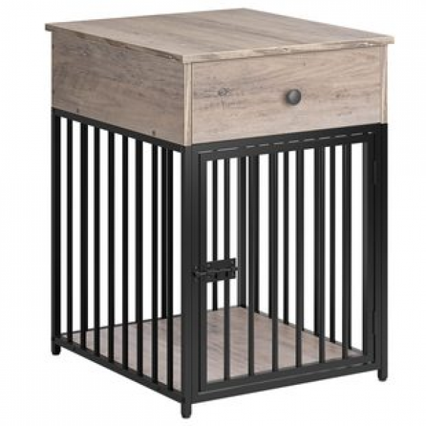 Indoor dog cages, dog cabinets, trendy Amazon cross-border custom pet wooden cabinets, furniture factory direct sales, practical models