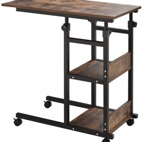 Bedhead movable learning desk edge table bedside lifting desk simple living room coffee table edge table factory direct sales