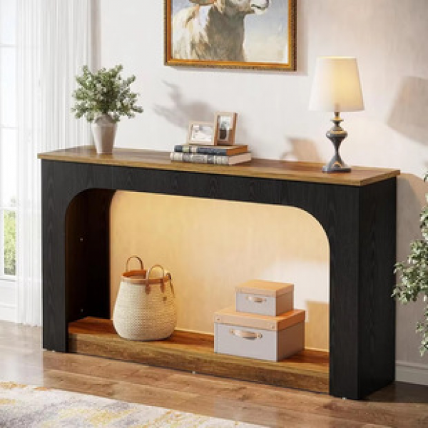 Cross border direct sales, entrance hall, living room, homestay, hotel, sofa decoration, side table, antique style, leaning against the wall, corridor, bridge, and decorative design