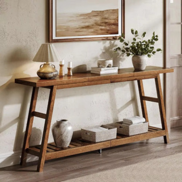 Cross border direct sales of Chinese solid wood patterned tables, entrance tables, fragrance tables, antique style supply tables, simple patterned tables, patterned tables, table tops, scenic tables, and trendy tables