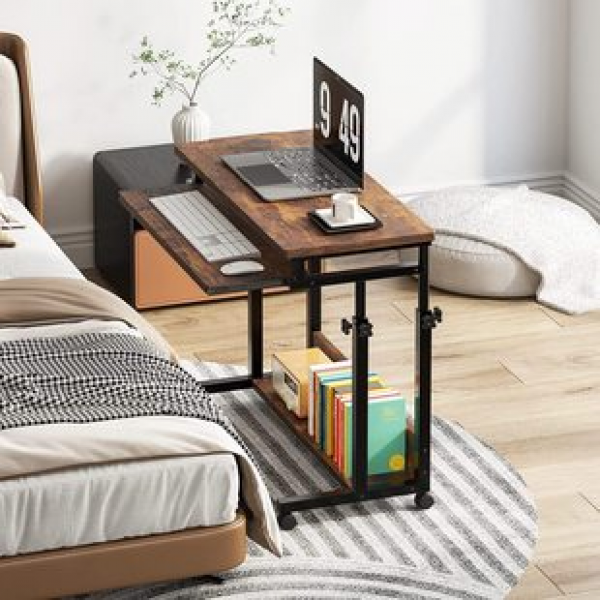 Factory direct sales, modern, simple, versatile, practical, movable, lazy, computer desk, adjustable, office desk, customizable