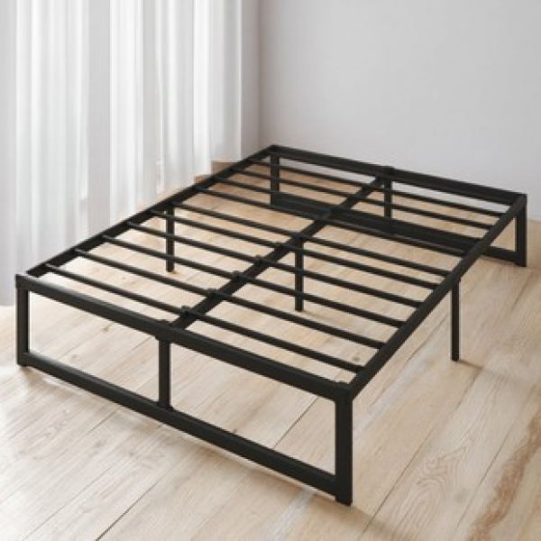 Cross border modern simple household study bedroom student portable iron bed work dormitory apartment double pork rib steel bed