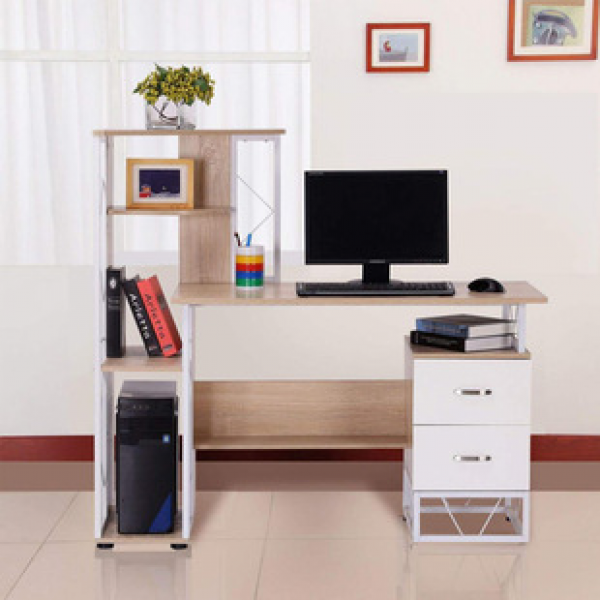 Customizable design suitable for high-end computer desks, creative simplicity, multi-level secondary tower office workstations, office computer desks