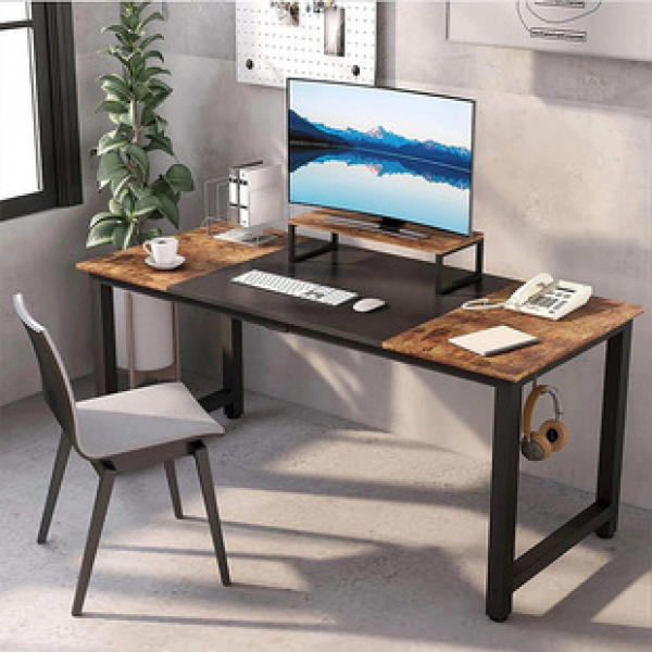 Customized Student Home Writing Desk Game Computer Desk Amazon Hot Selling Creative Color blocked Computer Desk Manufacturer Direct Sales