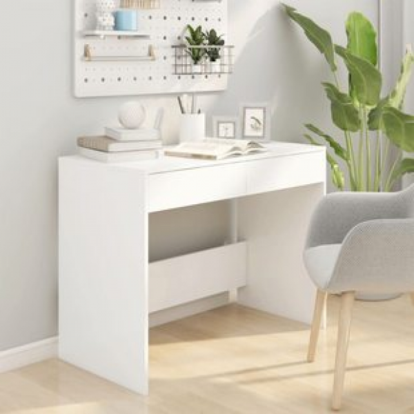 Customized pure board style writing desk, popular among employees and financial staff, suitable for computer desks, popular on Amazon