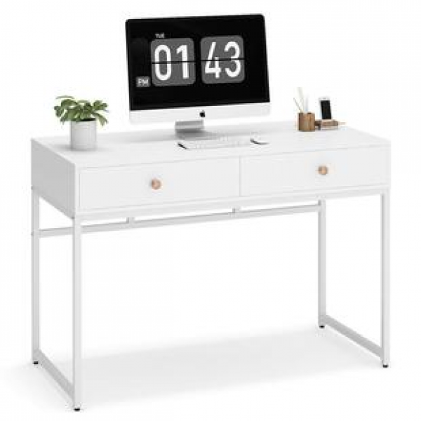 Customized American style rural wrought iron edge table, laptop desk, cross-border e-commerce small apartment, coffee table, bedroom, bedside table