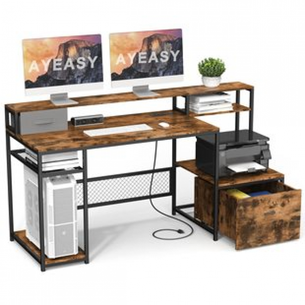 Customized practical office desk, desktop computer desk, L-shaped bedroom study desk, minimalist modern staff desk