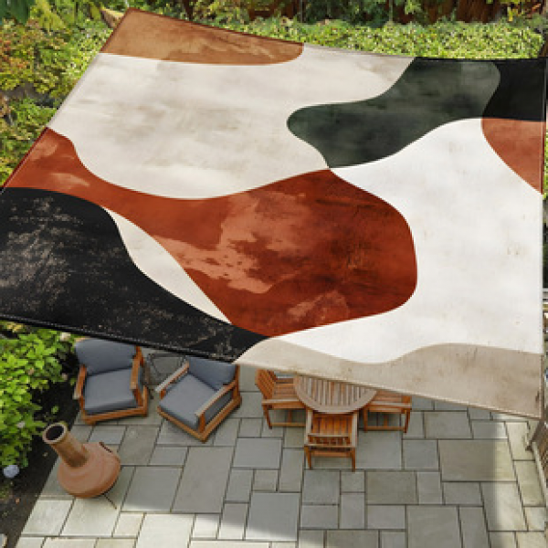 Cross border canopy fabric, quick drying, water-resistant, moisture-proof, outdoor picnic screen, camping screen, camping screen