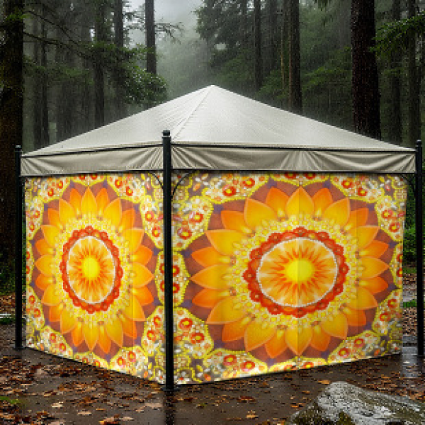 Cross border tent canopy fabric, quick drying, water-resistant, moisture-proof, outdoor picnic canopy, camping canopy, camping canopy