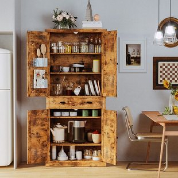 Cross border direct sales wooden door board book cabinet storage rack solid wood Chinese style book cabinet standing cabinet storage cabinet living room retro furniture