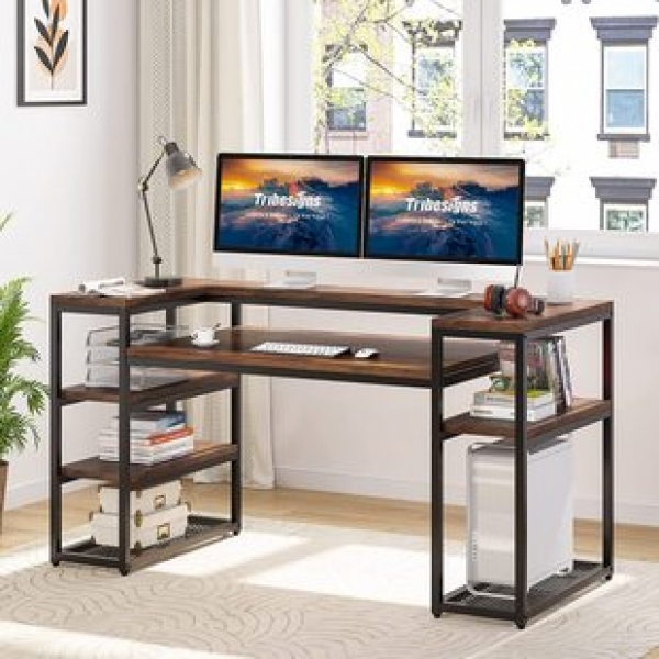 Cross border simple study room, student learning desk, computer desk, desktop free installation desk, home minimalist office desk trend