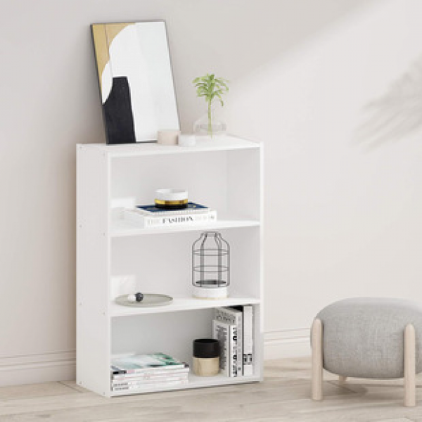 Bookshelf shelf, solid wood color storage cabinet, simple small book storage cabinet, living room grid cabinet, home bookshelf