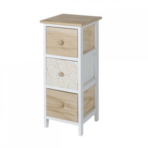 Solid wood storage cabinet, drawer style crevice cabinet, white combination bucket cabinet, multi-layer bedroom, living room with lock storage, bedside cabinet