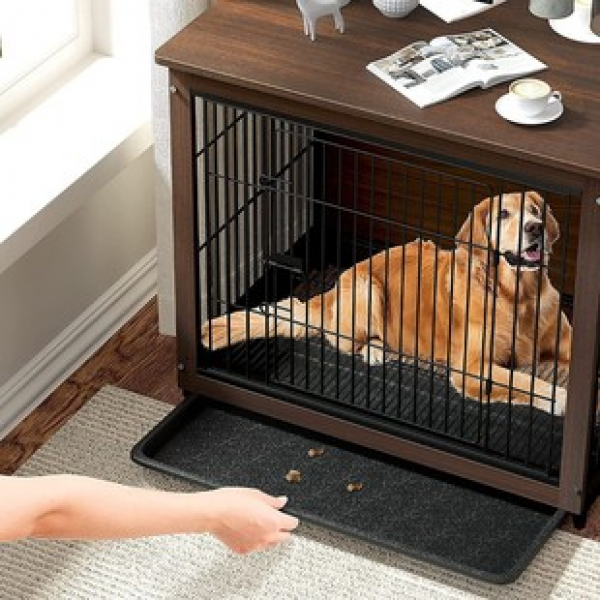 Cross border detachable tray suitable for small, medium, and large dogs, pets, TV stands, cabinets with double door beds, and beds
