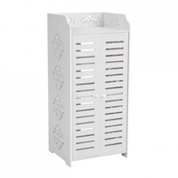 Cross border new direct sales European style shoe rack, simple multi-layer dust-proof shoe rack, simple modern large capacity storage shoe cabinet trend