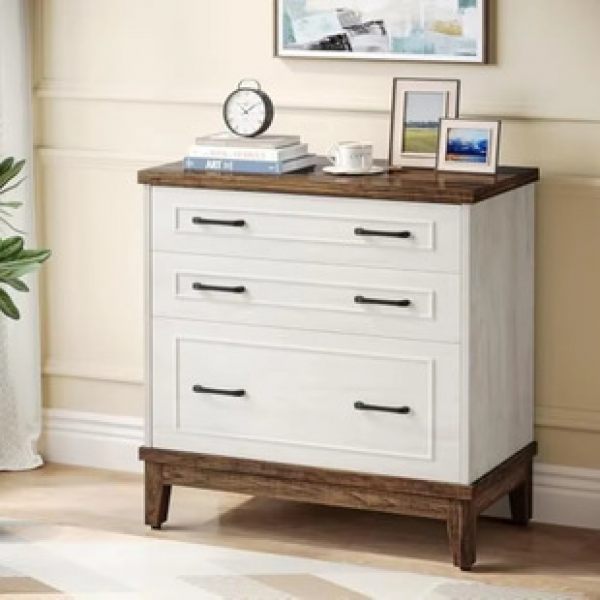 Solid wood five drawer storage cabinet, small-sized five drawer cabinet, living room storage cabinet, bedroom cabinet, household cabinet