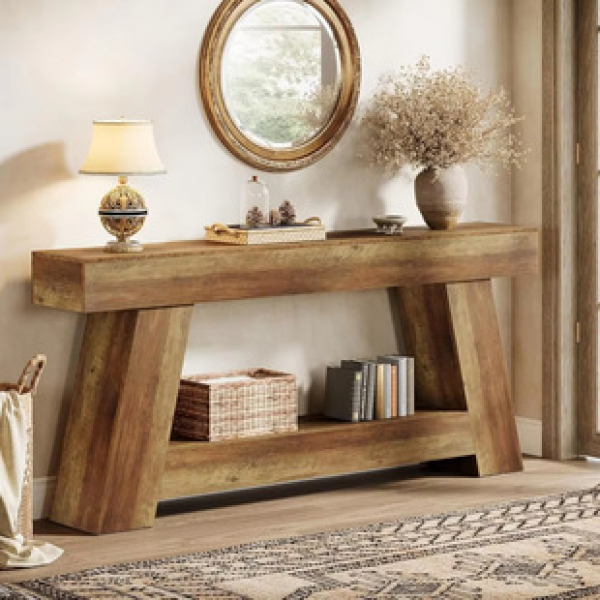 Retro table, side view table, light luxury American style entrance table, entrance table, antique wabi sabi style desk, homestay desk, table, and table