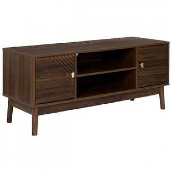 Cross border direct sales TV cabinet, coffee table combination, pure solid wood, small-sized living room cabinet, modern and simple implementation of wooden floor cabinet trend