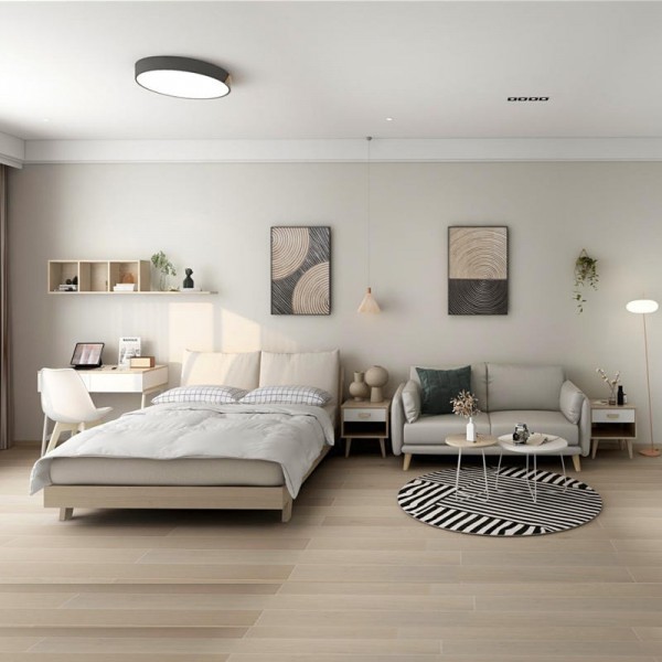 Hotel Project Supplier Custom Hotel Room Furniture Complete Set Wooden Apartment Hotel Bedroom Furniture Set