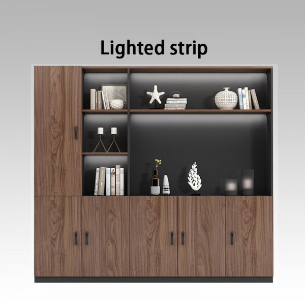 Customised luxury modern office desk Large wooden and metal panel luxury office furniture Office desk