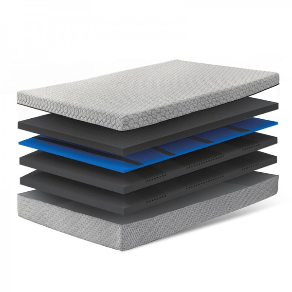 Memory foam slow rebound mattress with adjustable softness and hardness graphene 4D mattress 