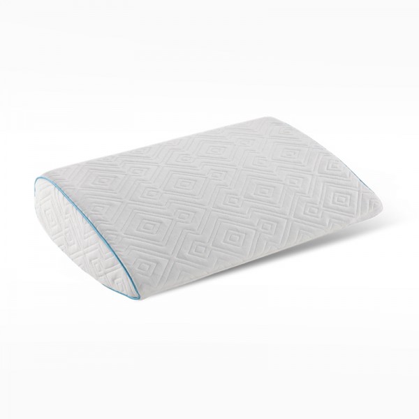Memory foam pillow protects cervical vertebrae and aids sleep cooling drop-shaped pillow