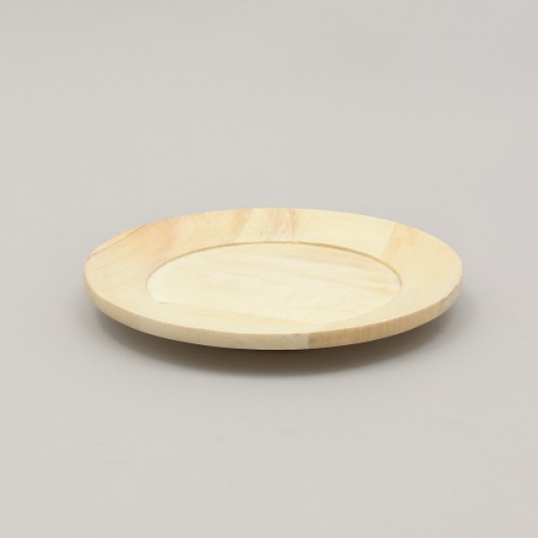 Handcrafted 13" Wood Charger Plate - Wooden Dinning Placemat - Artisan Wood Tableware