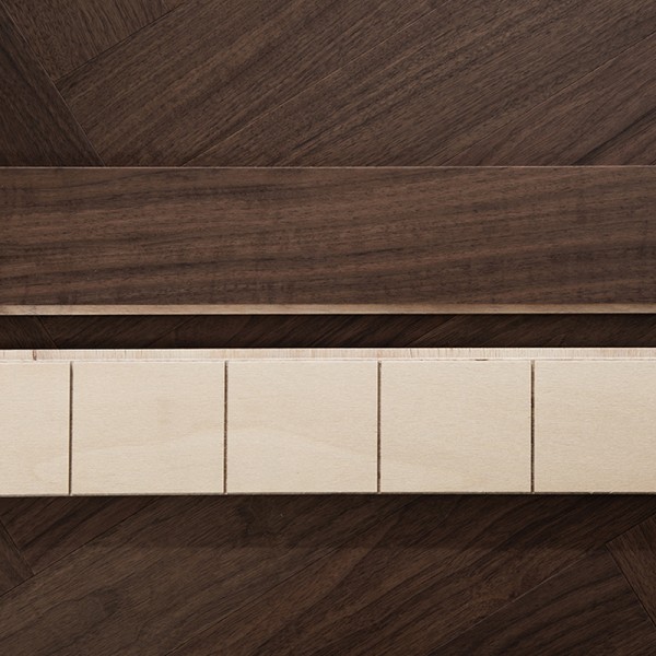 Birch series multi-layer solid wood flooring oak/walnut planks herringbone spelling herringbone spelling waterproof LS-HH5003