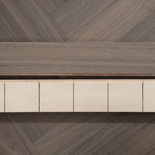 Birch series multi-layer solid wood flooring oak/walnut planks herringbone spelling indoor environmental protection LS-HH5005