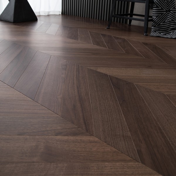 Birch series multi-layer solid wood flooring oak/walnut planks herringbone spelling herringbone spelling LS-HH6003