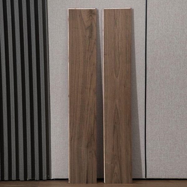 All Birch Multilayer Solid Wood Flooring Oak / Walnut Planks Herringbone LS-HH9001