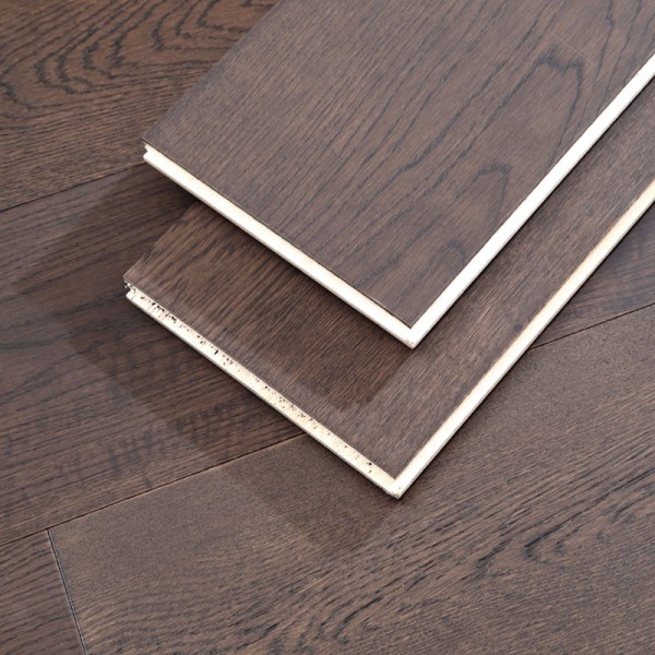 All Birch Series Multilayer Solid Wood Flooring Oak/Walnut Slats ENF Grade Environmental LS-HH9002