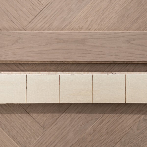 Birch series multi-layer solid wood flooring oak/walnut planks herringbone spelling can be customised LS-HX2007