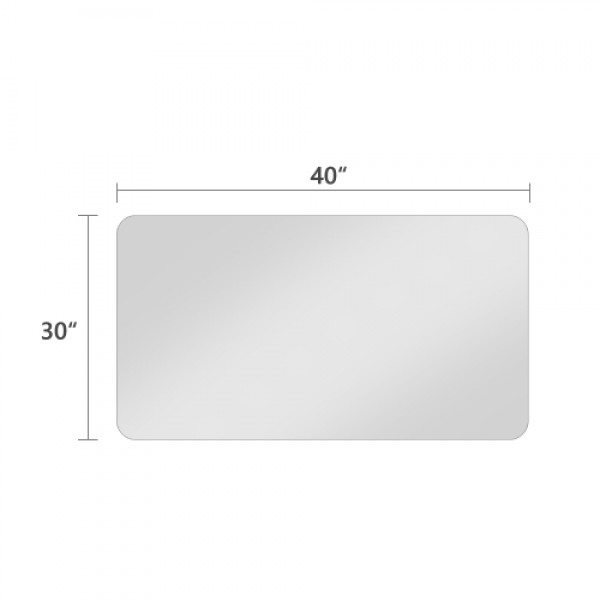 Bathroom Vanity Mirror , Wall-Mounted Mirror for Bathroom Anti-Fog Waterproof 